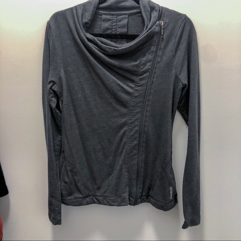 REEBOK GREY ATHLETIC JACKET